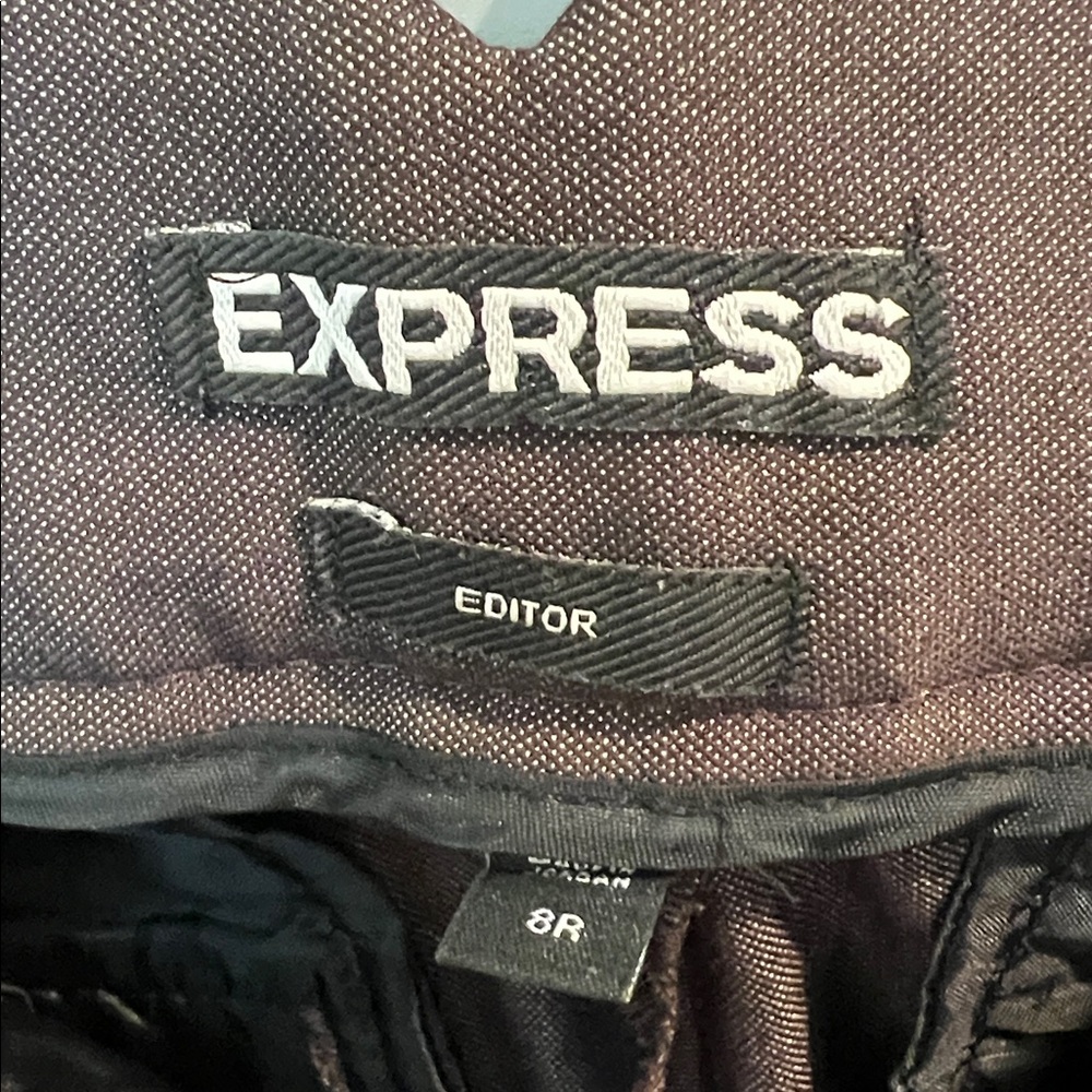 Express Dark Brown Editor Pants - image 4